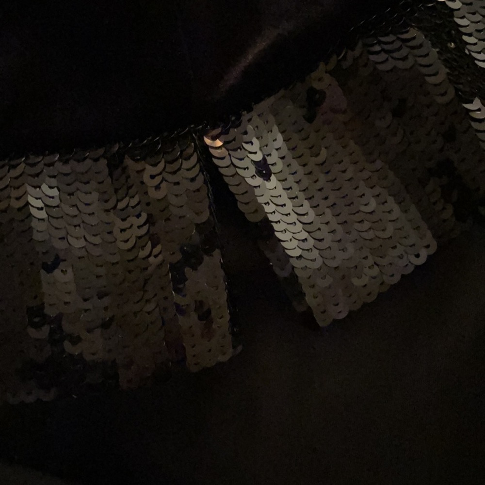 Chico’s Traveler Collection Classy Velvet and Sequined Top/Sweater Size 0. NWT - Picture 7 of 11